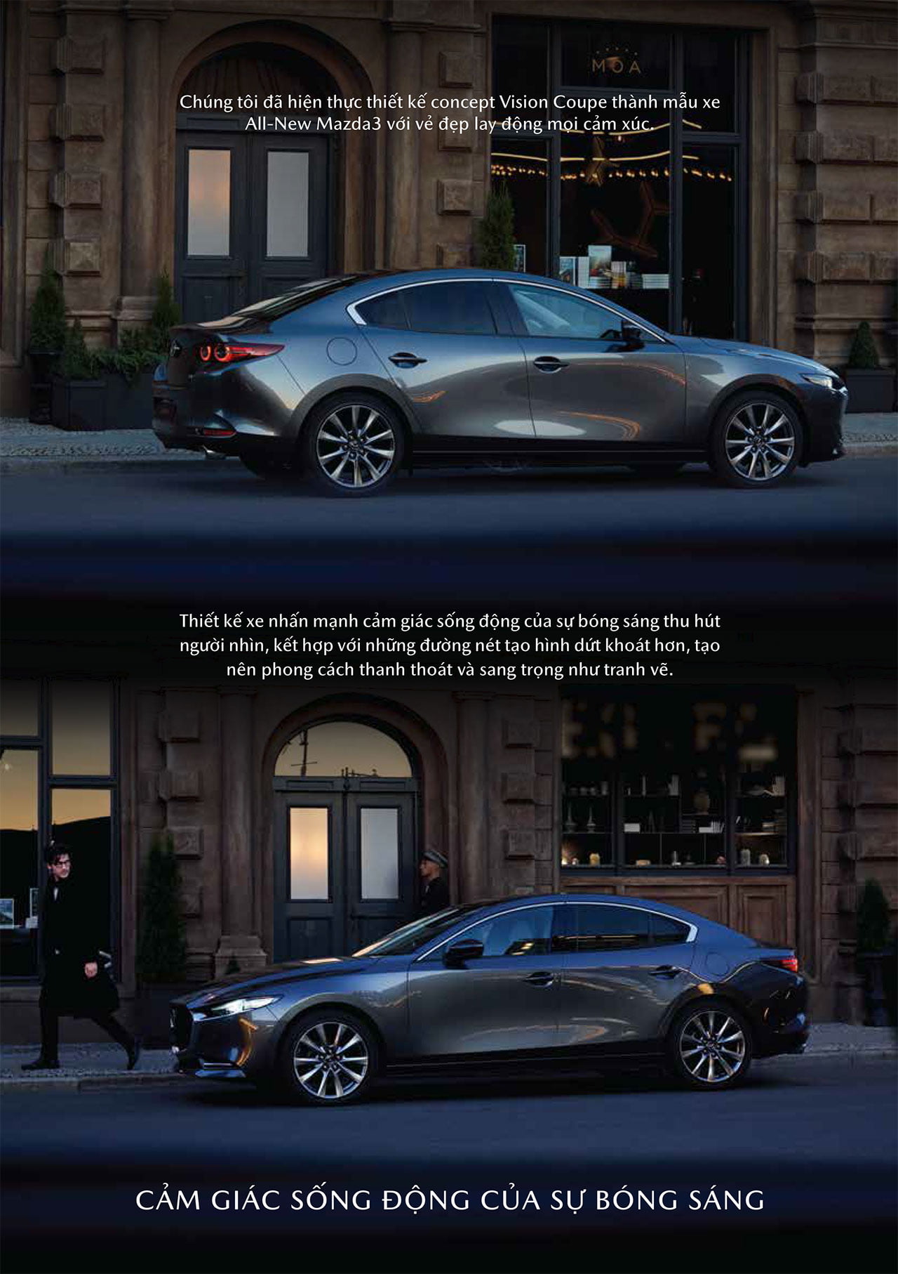 Mazda3 thế hệ mới sẽ khiến bạn ngạc nhiên với thiết kế sang trọng và đầy cá tính, kết hợp cùng các tính năng tiên tiến nhất hiện nay. Hãy cùng chiêm ngưỡng vẻ đẹp và sức mạnh của chiếc xe này trong những hình ảnh đầy sức thu hút.